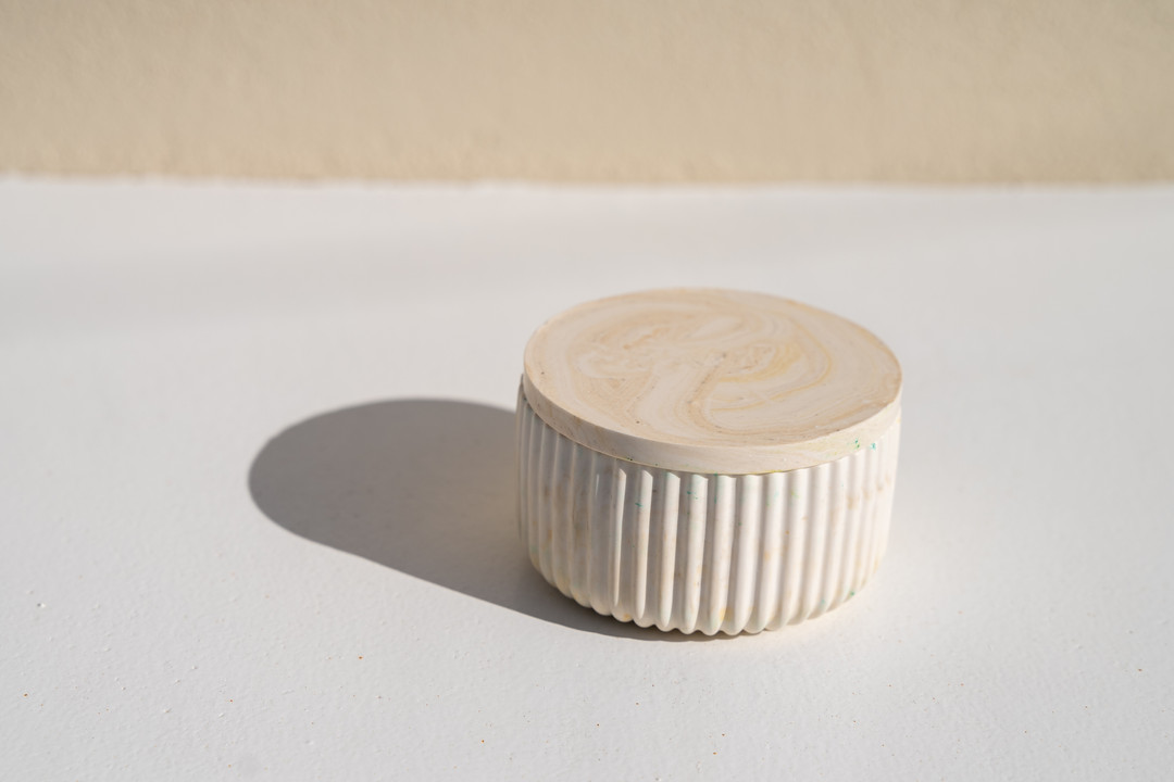 Potje met deksel (groot) - Pure Stone - Afbeelding 13