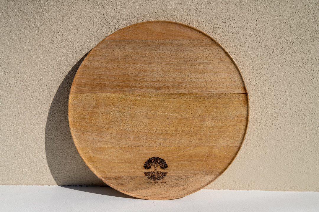 Ronde Serveerplank - Circle of Life - Afbeelding 4