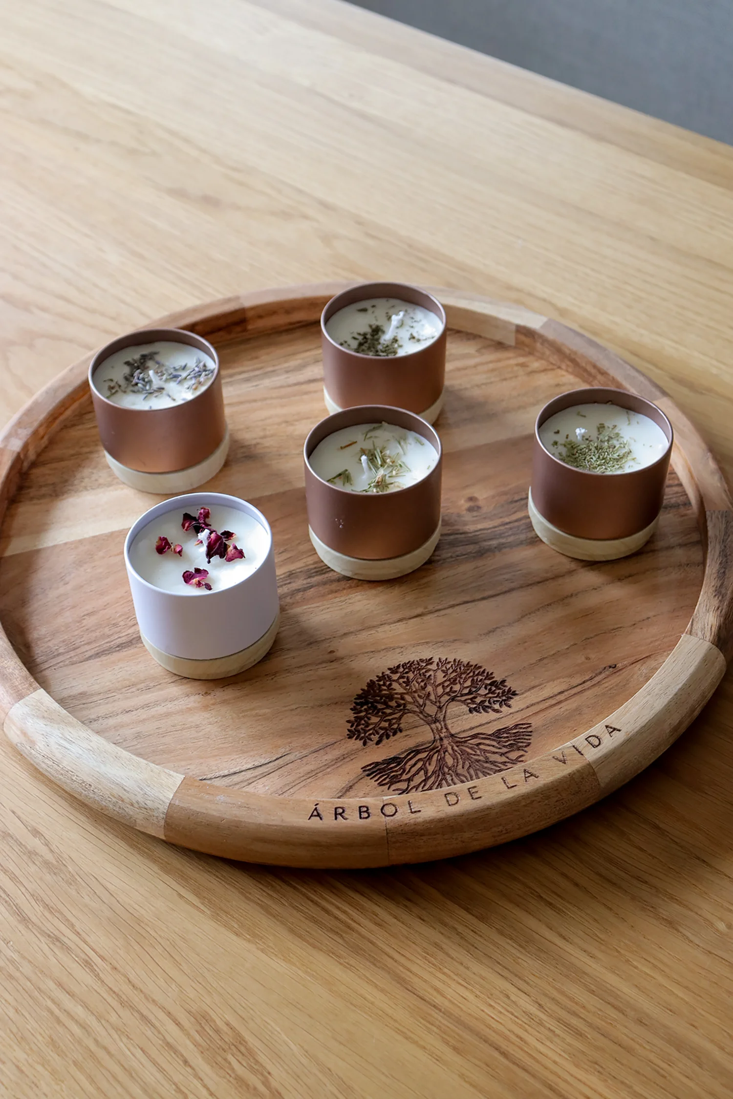 Rond Serveerbord - Circle of Life - Afbeelding 5