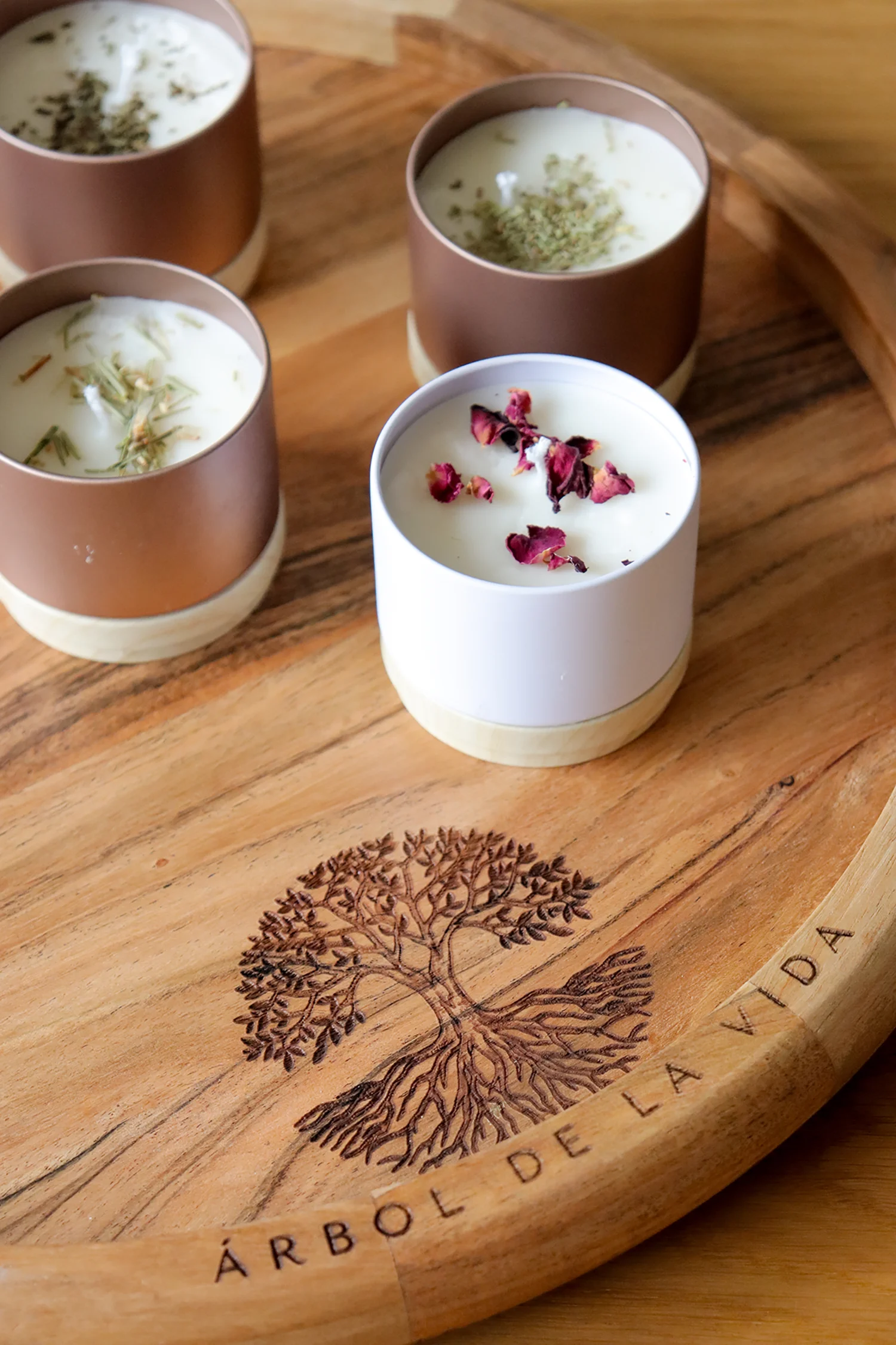 Rond Serveerbord - Circle of Life - Afbeelding 3
