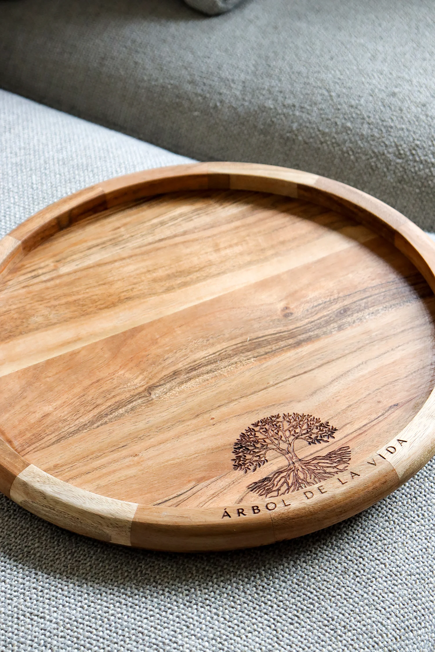 Rond Serveerbord - Circle of Life - Afbeelding 2