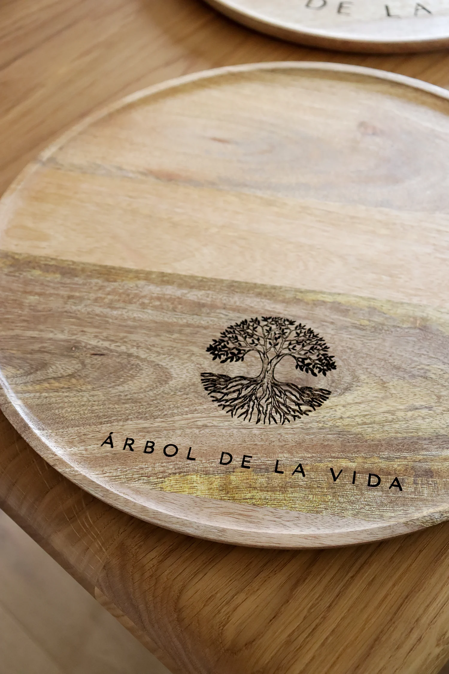 Ronde Serveerplank - Circle of Life - Afbeelding 6