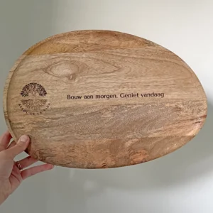 Ovaal Houten Dienblad - Roots of Life