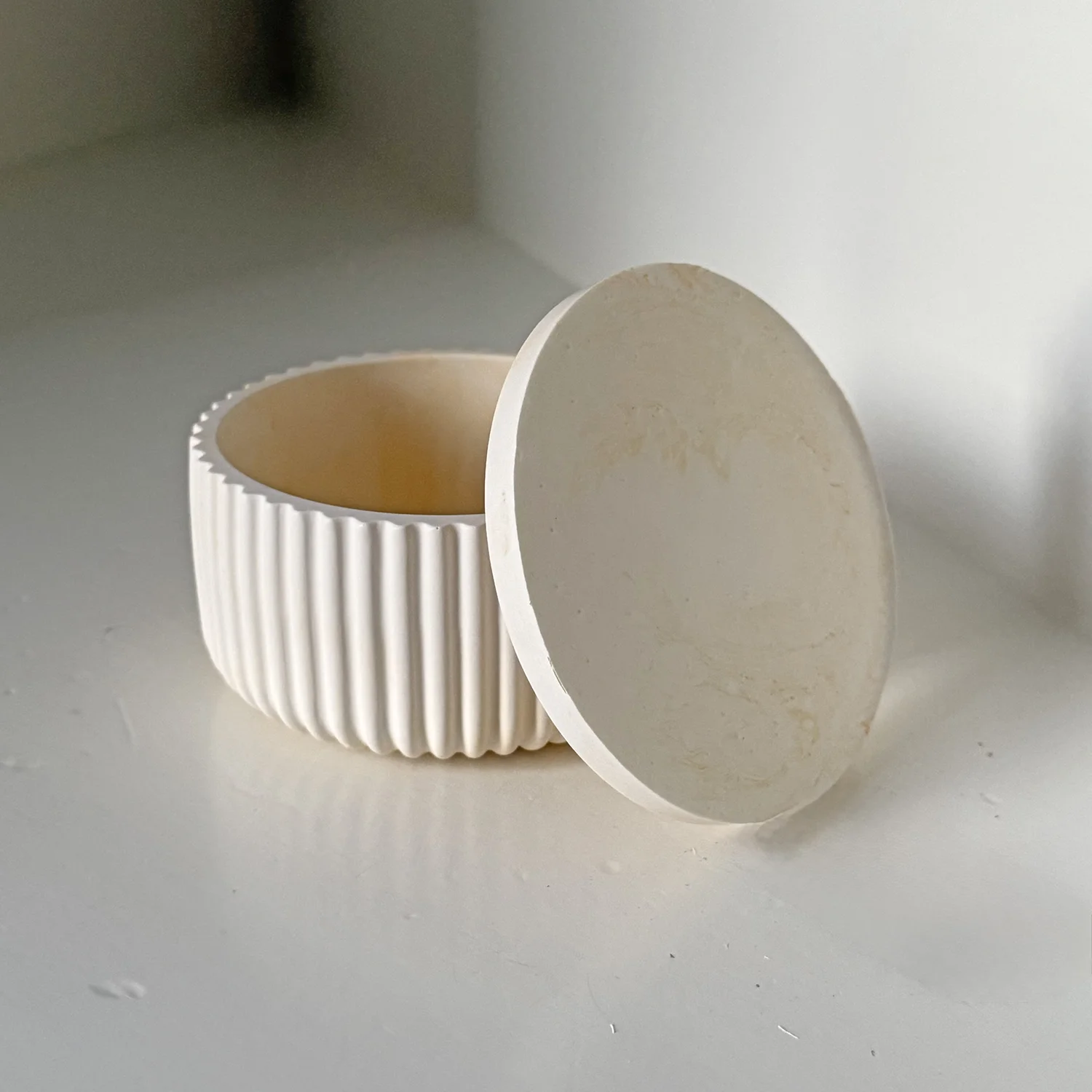 Potje met deksel (groot) - Pure Stone - Afbeelding 10