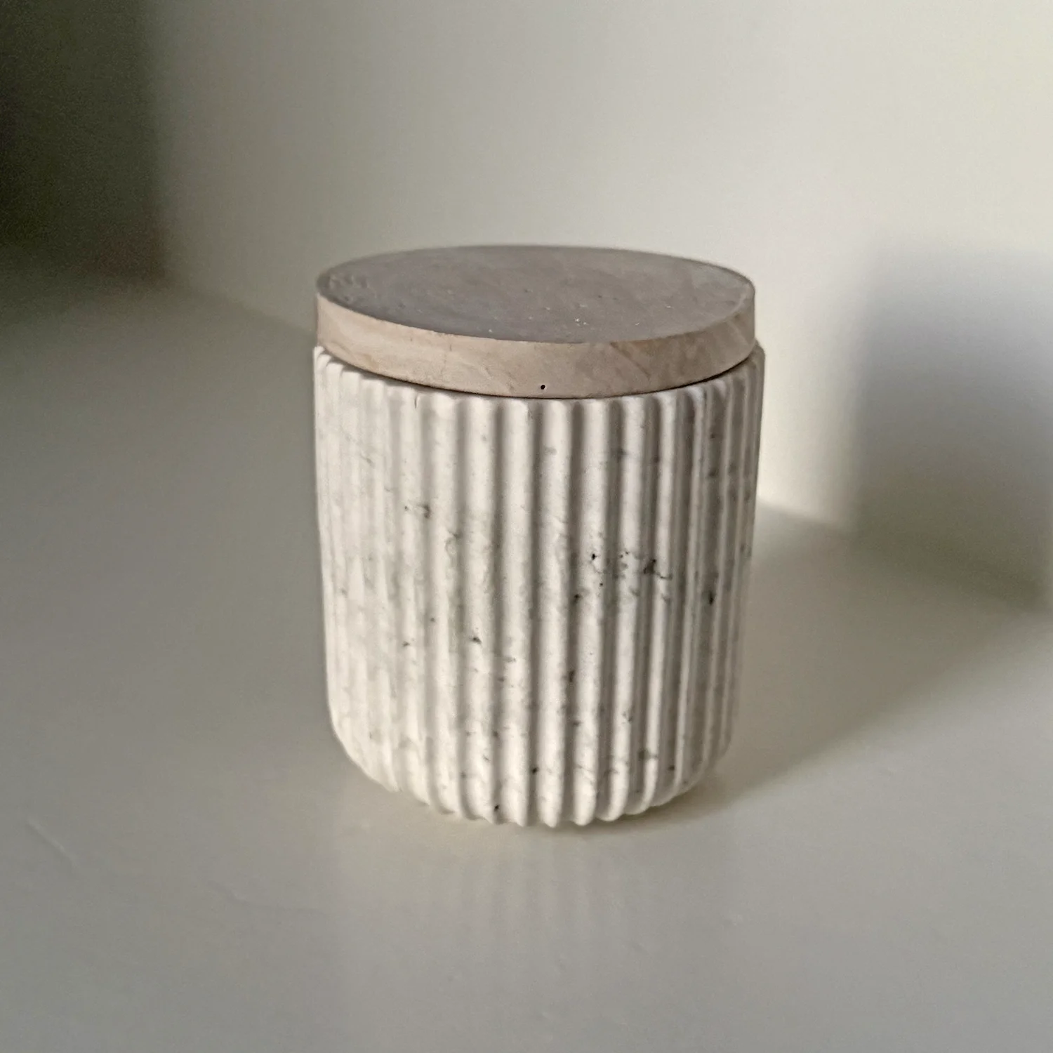 Potje met deksel (klein) - Pure Stone - Afbeelding 9
