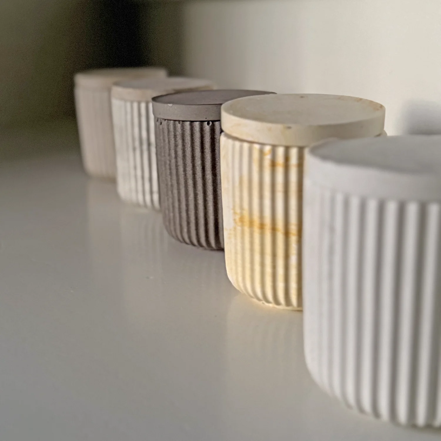 Potje met deksel (klein) - Pure Stone - Afbeelding 12