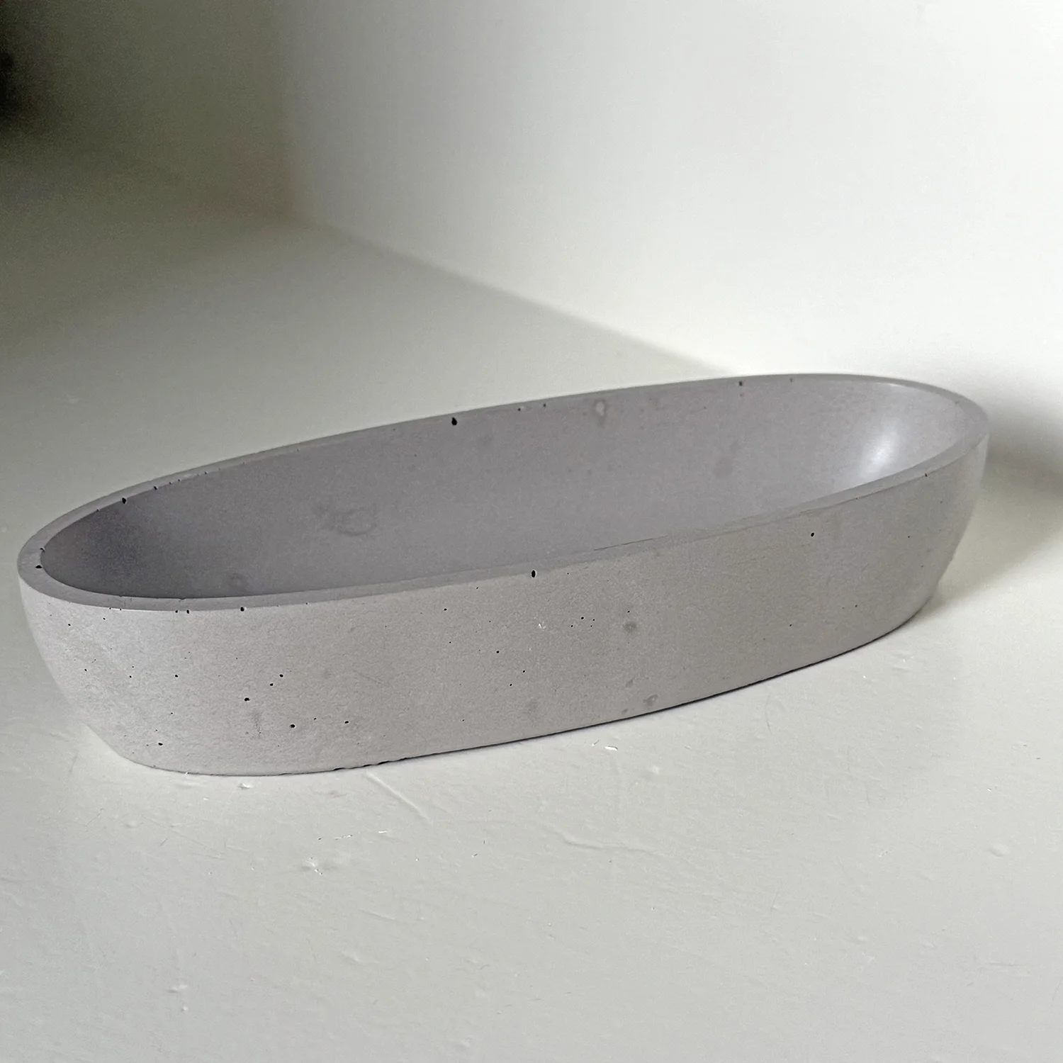 Ovale Kom (middel) - Pure Stone - Afbeelding 4