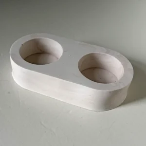 Duo Theelichthouder - Pure Stone