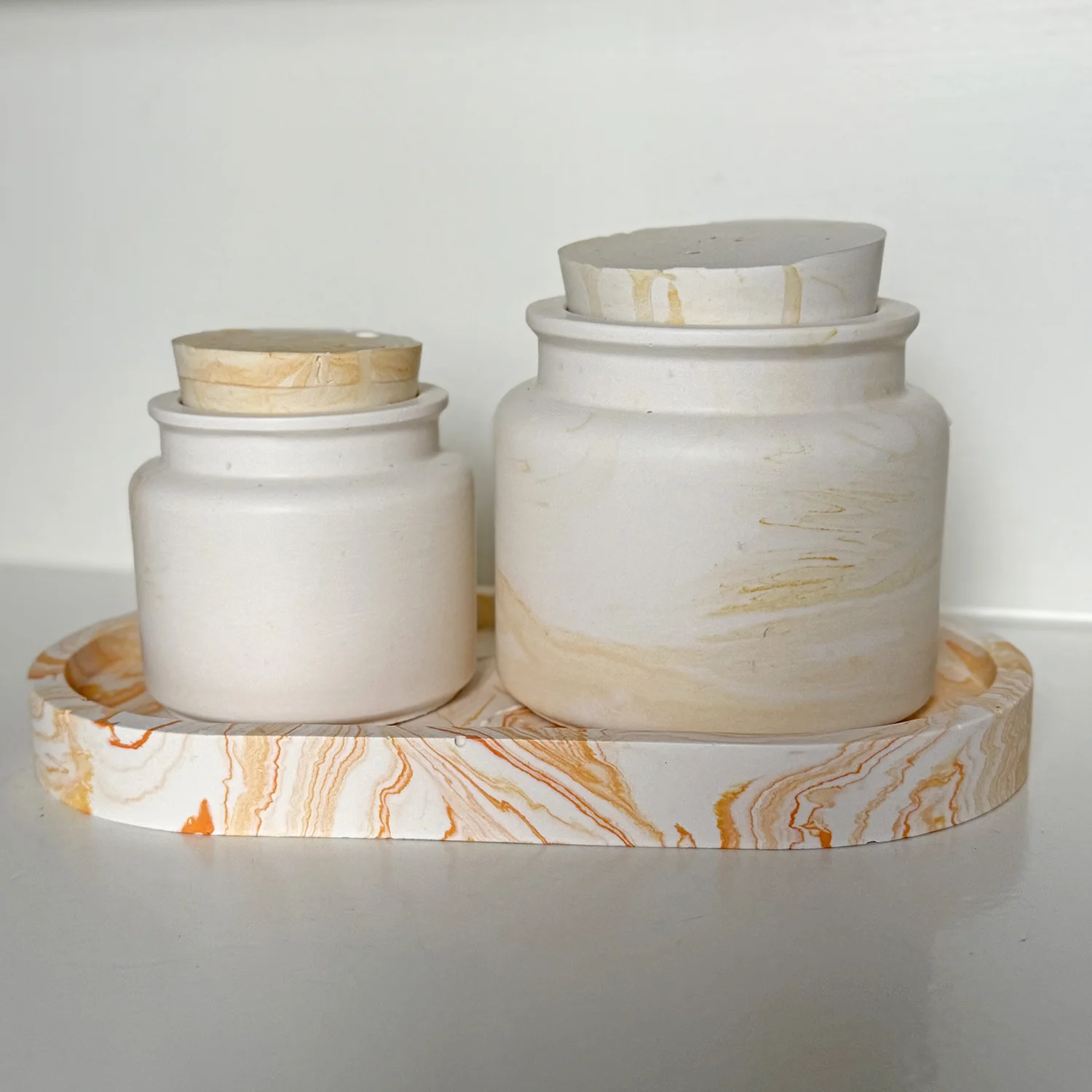 Set Handmade Potjes - Pure Stone - Afbeelding 2