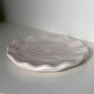 Organisch Bord (rond) - Pure Stone