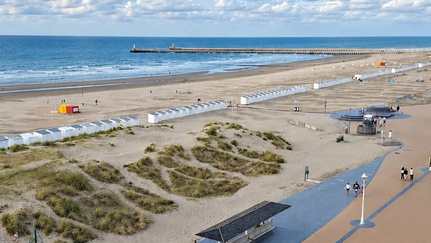 Aan de Zeedijk van Nieuwpoort Aan de Zeedijk van Nieuwpoort